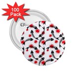 Halloween Skeleton Fish 2.25  Button (100 pack)