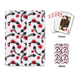 Halloween Skeleton Fish Playing Cards Single Design