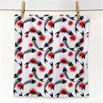 Halloween Skeleton Fish Face Towel