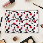 Halloween Skeleton Fish Cosmetic Bag (Large)