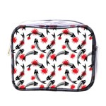 Halloween Skeleton Fish Mini Toiletries Bag (One Side)