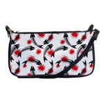 Halloween Skeleton Fish Shoulder Clutch Bag