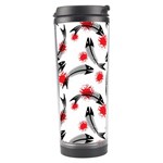 Halloween Skeleton Fish Travel Tumbler