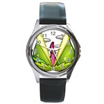  Venus Flytrap Monster Round Metal Watch