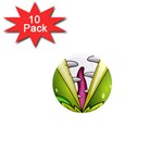  Venus Flytrap Monster 1  Mini Magnet (10 pack) 