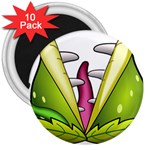  Venus Flytrap Monster 3  Magnet (10 pack)