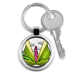  Venus Flytrap Monster Key Chain (Round)