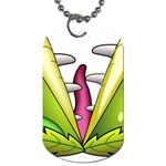  Venus Flytrap Monster Dog Tag (One Side)