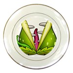  Venus Flytrap Monster Porcelain Plate