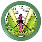  Venus Flytrap Monster Color Wall Clock