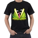  Venus Flytrap Monster Men s T-Shirt (Black)