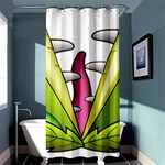  Venus Flytrap Monster Shower Curtain 36  x 72  (Stall)