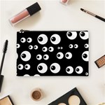 black white eyes Cosmetic Bag (Medium)