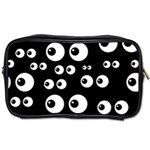 black white eyes Toiletries Bag (One Side)