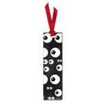 black white eyes Small Book Mark