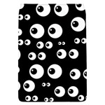 black white eyes Removable Flap Cover (S)