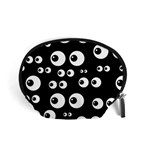 black white eyes Accessory Pouch (Small)