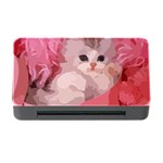 pink fluffy kitten Memory Card Reader with CF