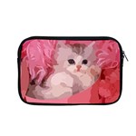 pink fluffy kitten Apple MacBook Pro 13  Zipper Case