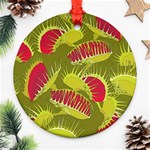 Halloween Fly Trap Ornament (Round)