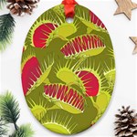 Halloween Fly Trap Ornament (Oval)