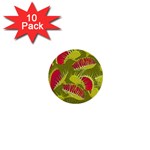 Halloween Fly Trap 1  Mini Button (10 pack) 