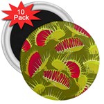 Halloween Fly Trap 3  Magnet (10 pack)