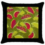 Halloween Fly Trap Throw Pillow Case (Black)