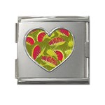 Halloween Fly Trap Mega Link Heart Italian Charm (18mm)