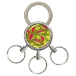 Halloween Fly Trap 3-Ring Key Chain