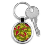 Halloween Fly Trap Key Chain (Round)