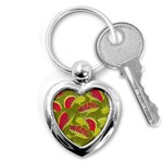 Halloween Fly Trap Key Chain (Heart)