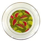 Halloween Fly Trap Porcelain Plate