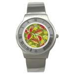 Halloween Fly Trap Stainless Steel Watch