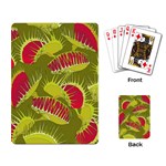 Halloween Fly Trap Playing Cards Single Design