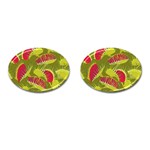 Halloween Fly Trap Cufflinks (Oval)