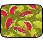 Halloween Fly Trap Fleece Blanket (Mini)