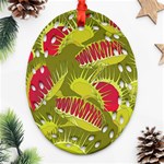 Halloween Fly Trap Ornament (Oval Filigree)