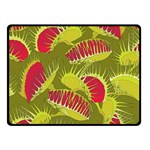 Halloween Fly Trap Double Sided Fleece Blanket (Small)