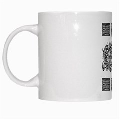 Celtic Dragons White Mug from ArtsNow.com Left