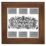 Celtic Dragons Framed Tile