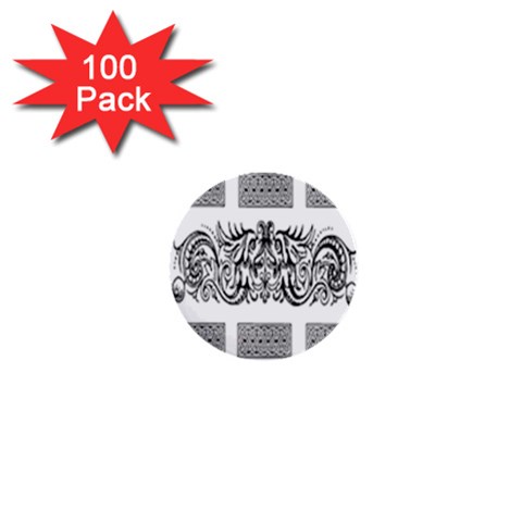 Celtic Dragons 1  Mini Button (100 pack)  from ArtsNow.com Front