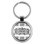 Celtic Dragons Key Chain (Round)