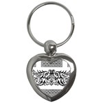 Celtic Dragons Key Chain (Heart)