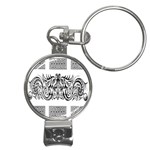 Celtic Dragons Nail Clippers Key Chain