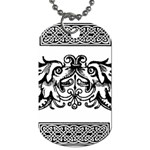 Celtic Dragons Dog Tag (One Side)