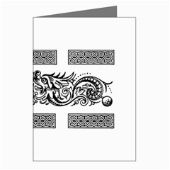 Celtic Dragons Greeting Cards (Pkg of 8) from ArtsNow.com Left