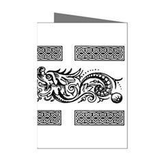 Celtic Dragons Mini Greeting Cards (Pkg of 8) from ArtsNow.com Left