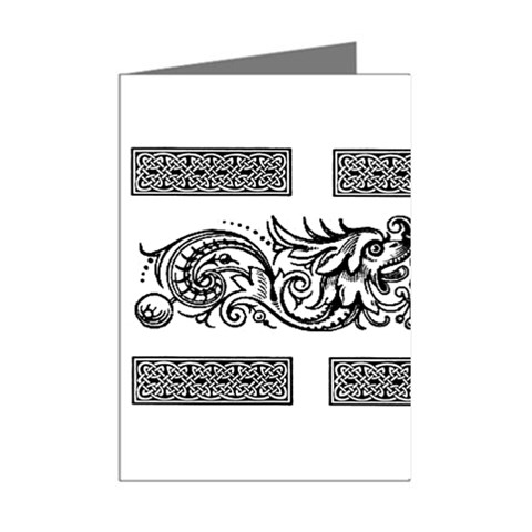 Celtic Dragons Mini Greeting Cards (Pkg of 8) from ArtsNow.com Right