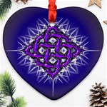 Celectric Knot Ornament (Heart)